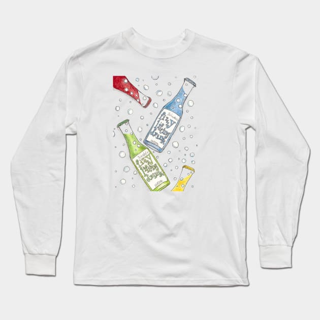 Fizzy Lifting Soda Long Sleeve T-Shirt by dsullivan65